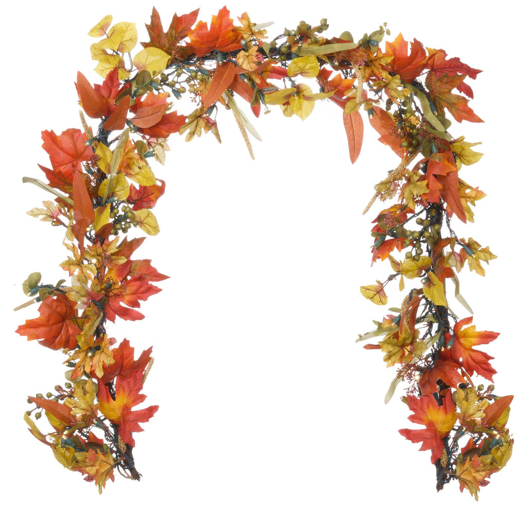 Fall Harvest Leaf Garland