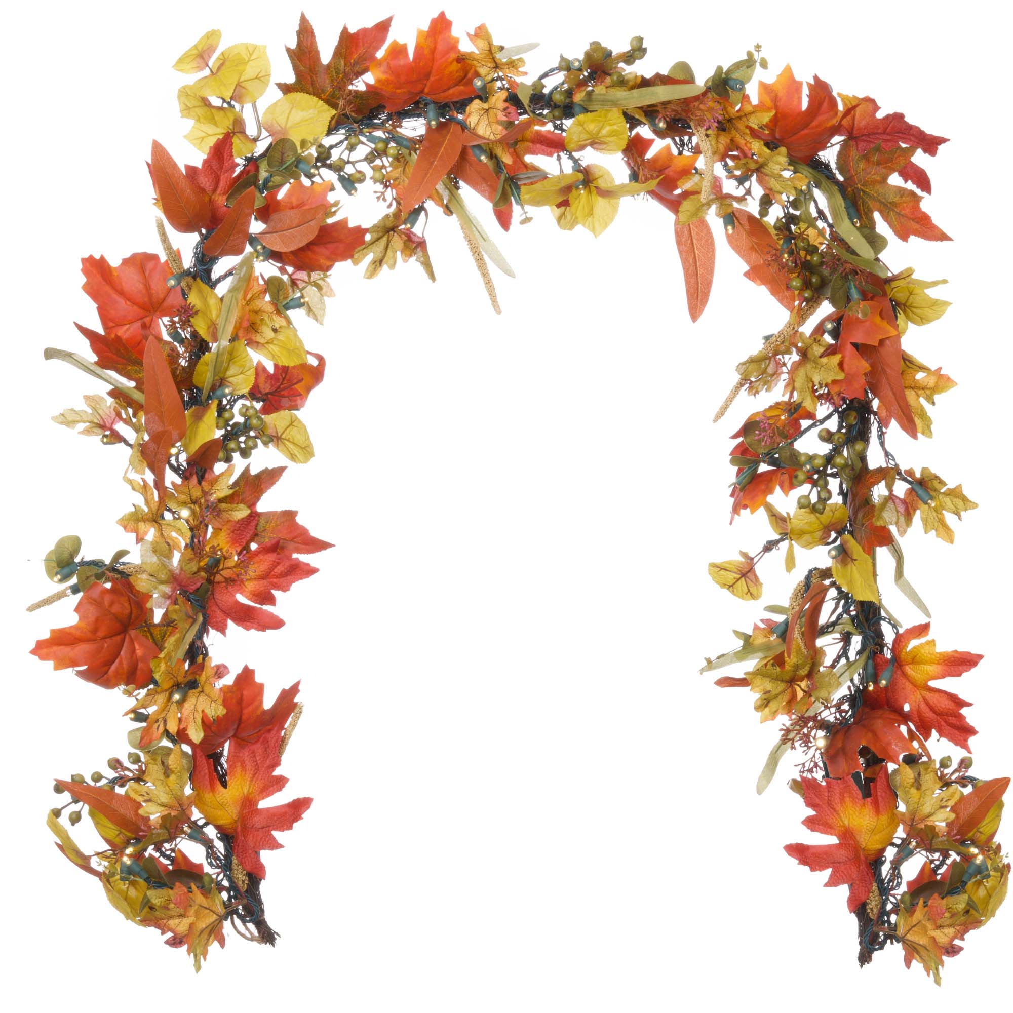 Fall Harvest Leaf Garland