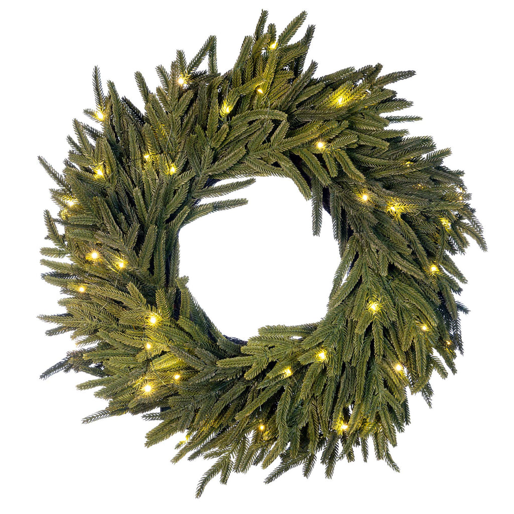 Norfolk Pre-Lit LED-Kranz