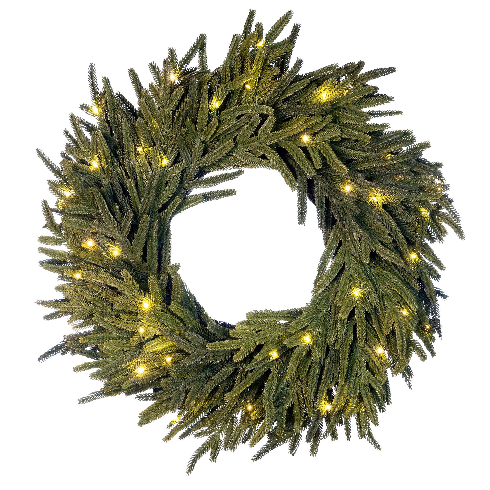 Norfolk Pre-Lit LED-Kranz