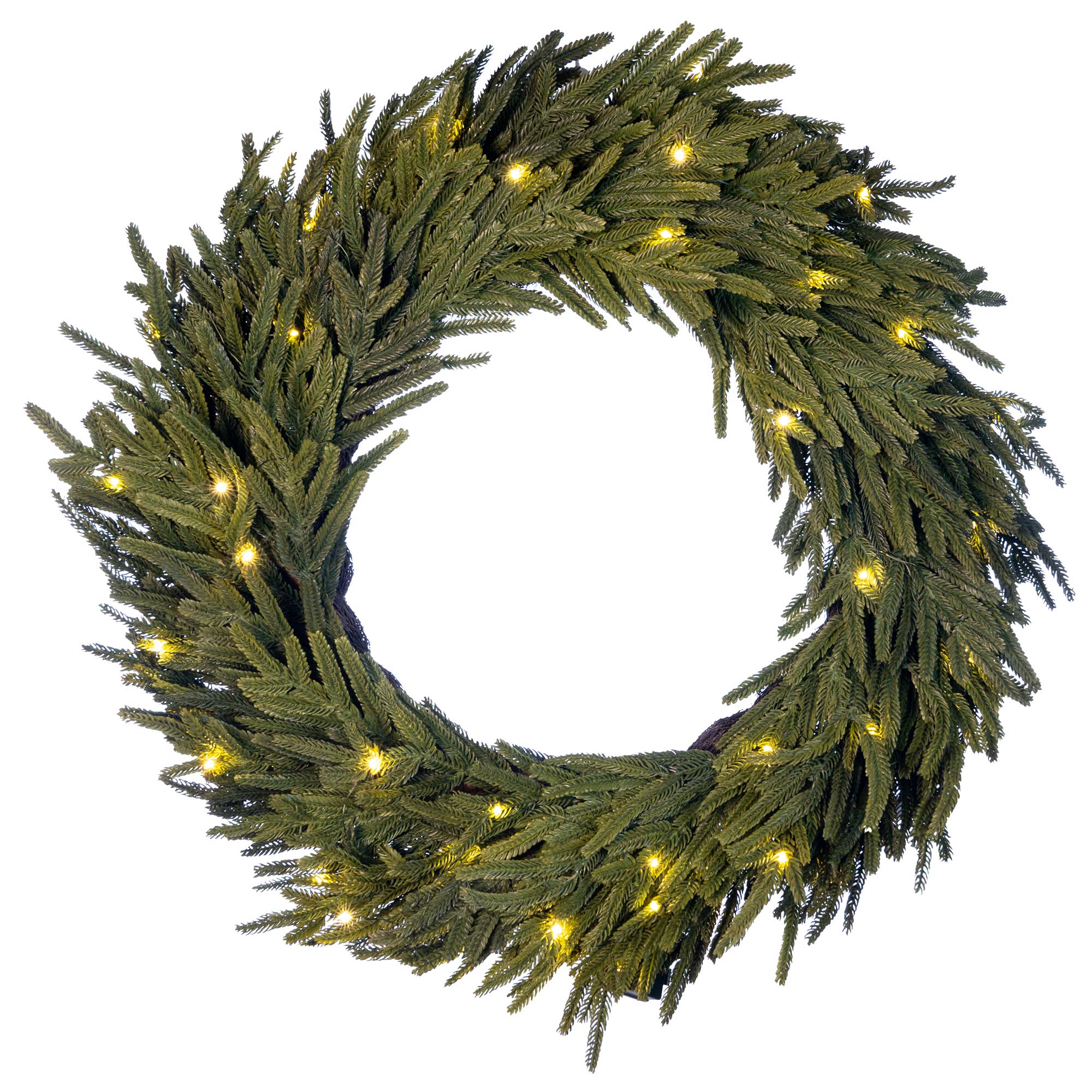 Norfolk Pre-Lit LED-Kranz