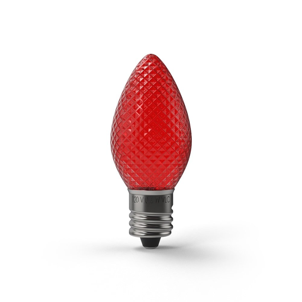 Weihnachts Facetten LED-Lampen (Box von 25)