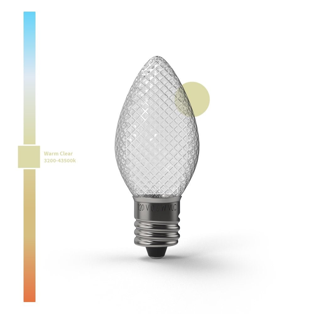 Weihnachts Facetten LED-Lampen (Box von 25)