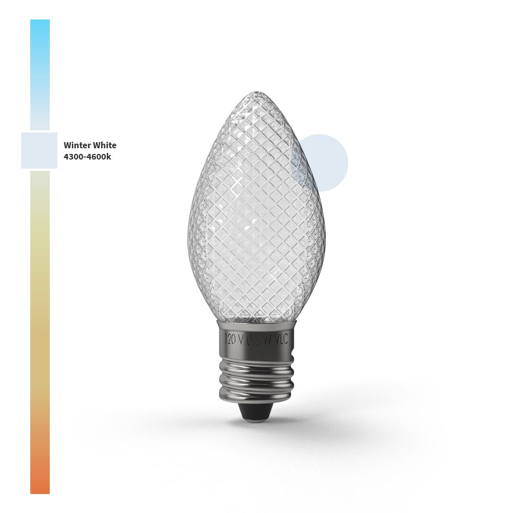 Weihnachts Facetten LED-Lampen (Box von 25)
