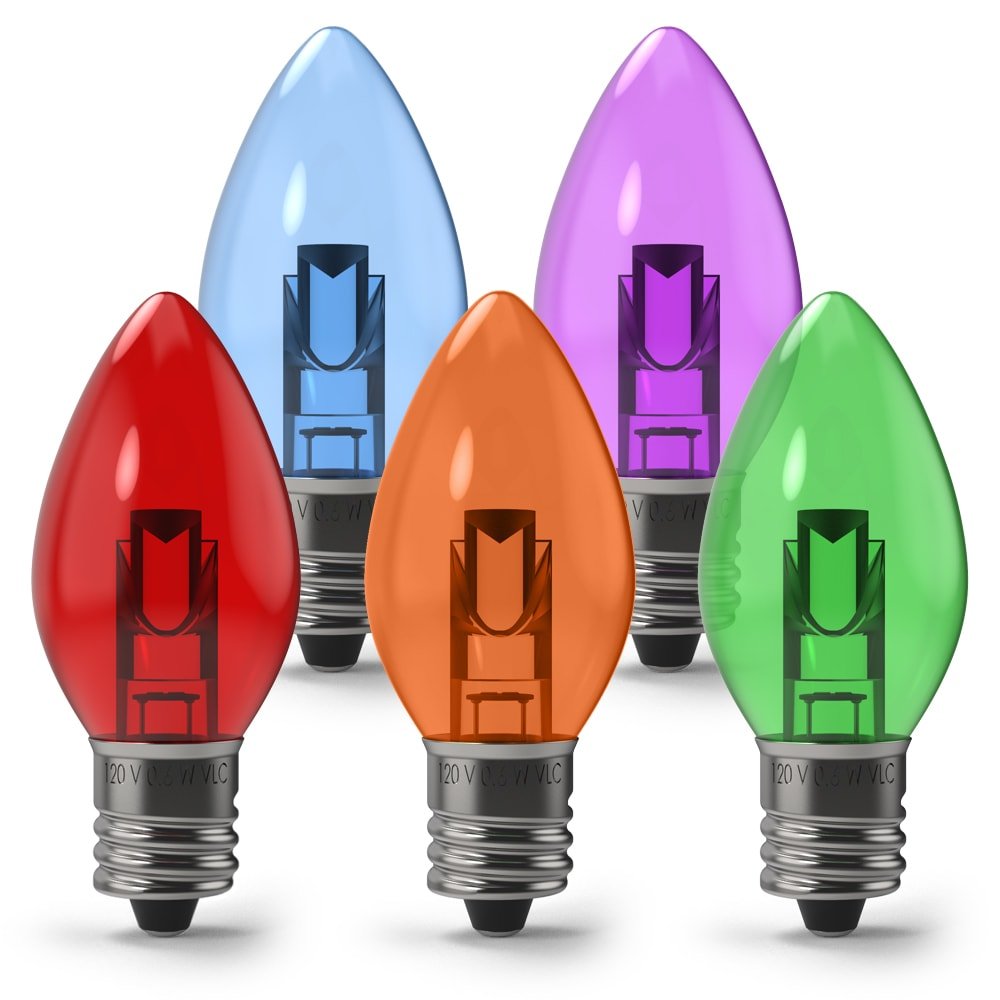 Weihnachtslichtbirne und Draht Set