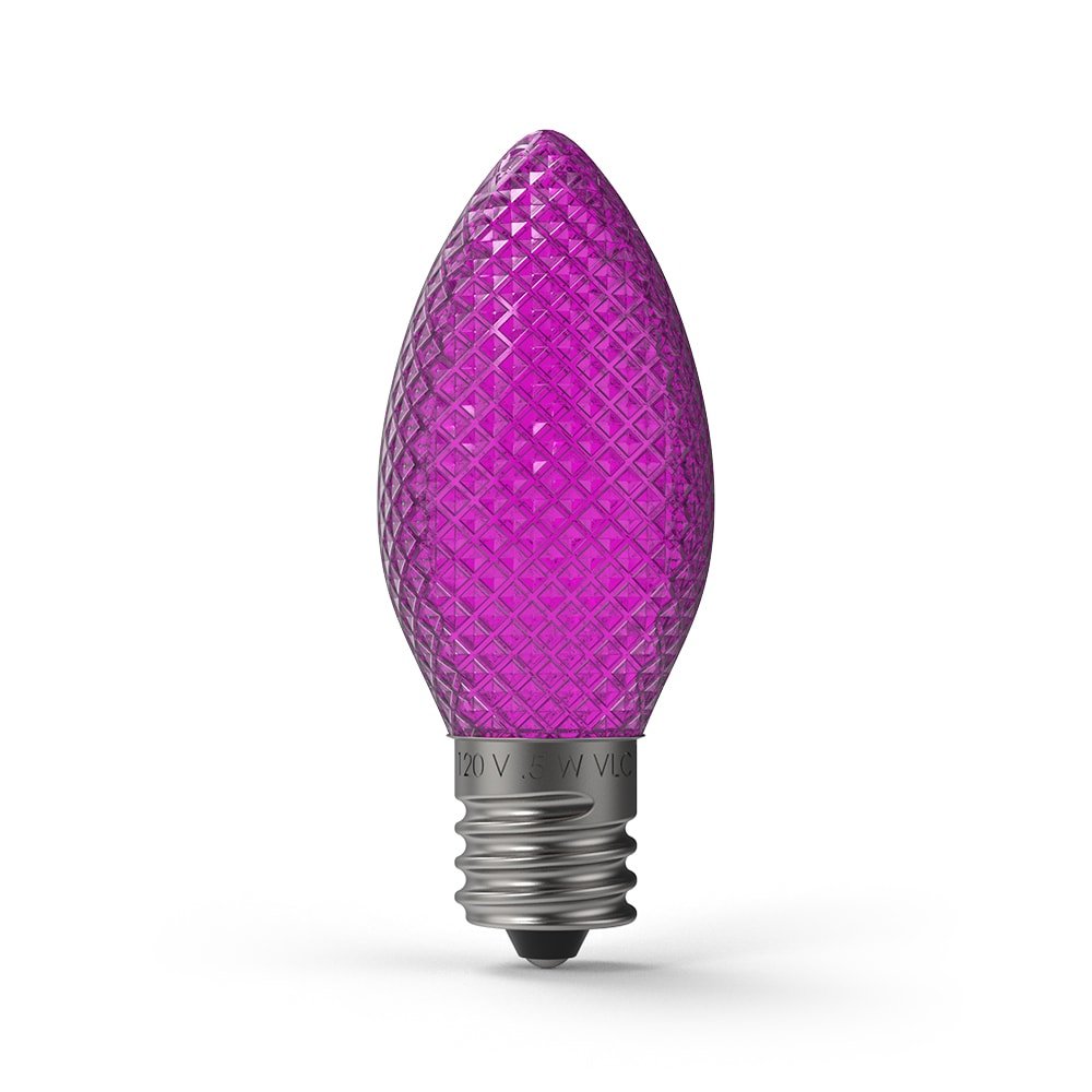 Weihnachts Facetten LED-Lampen (Box von 25)