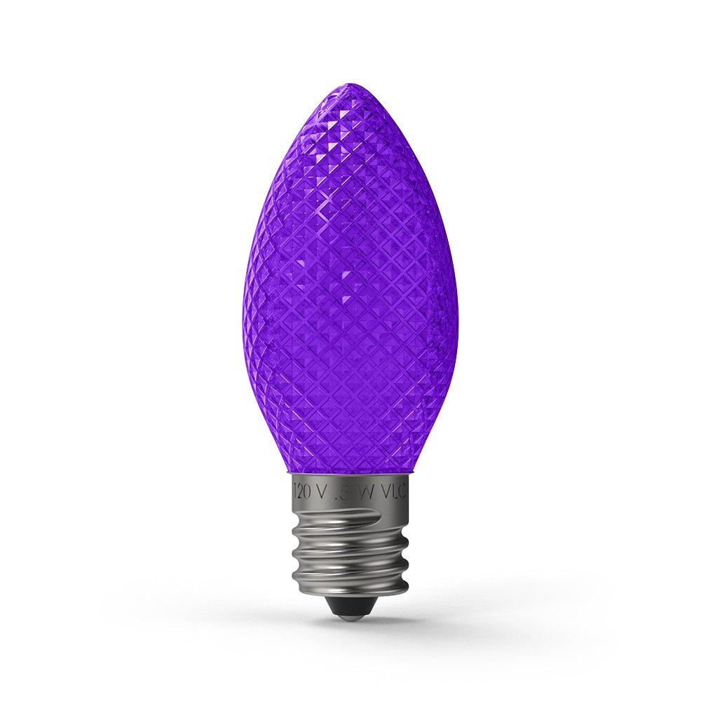 Weihnachts Facetten LED-Lampen (Box von 25)