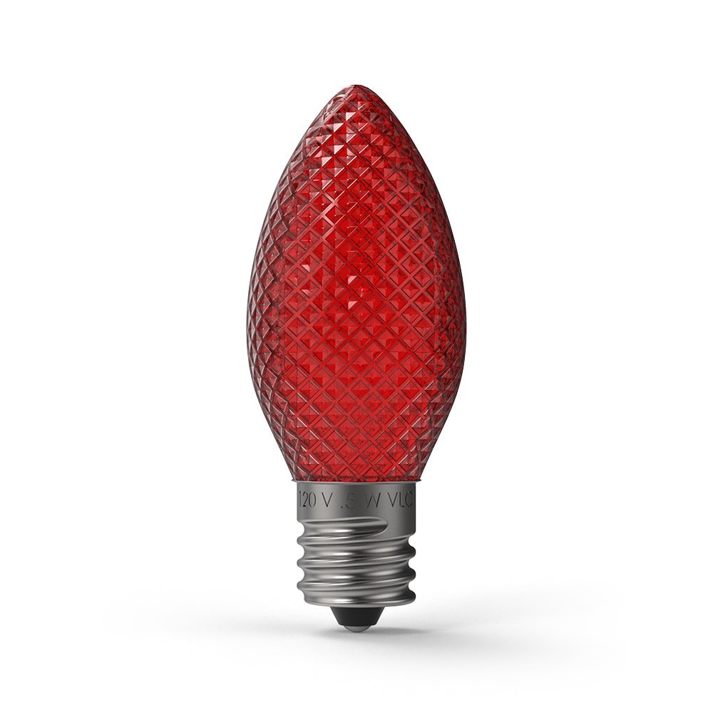 Weihnachts Facetten LED-Lampen (Box von 25)