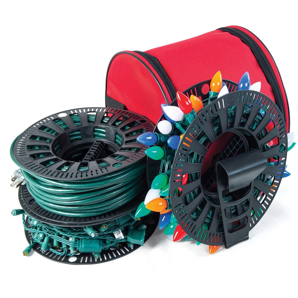 Installieren Sie N StoreTM Christmas Light Storage Reels