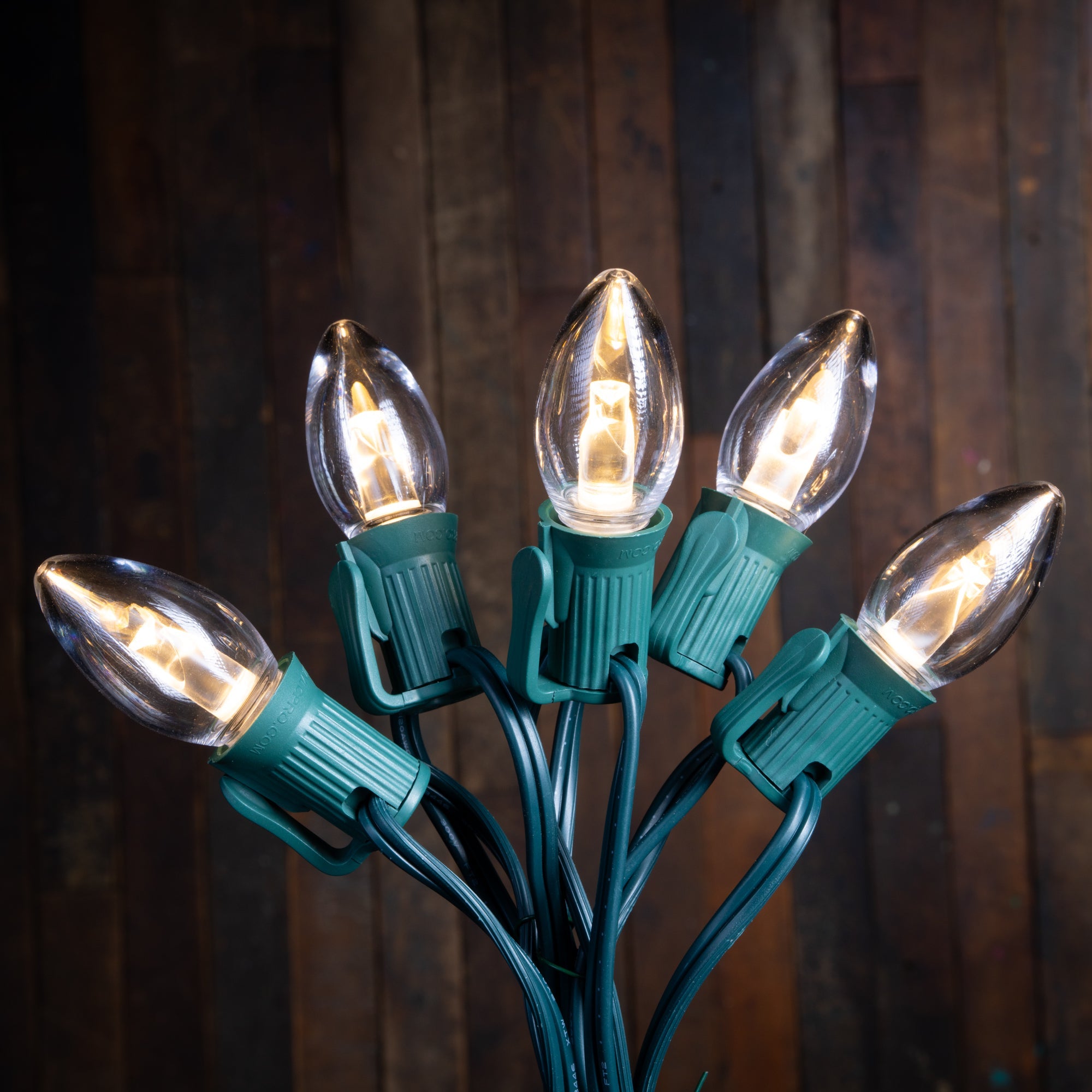 Weihnachtslichtbirne und Draht Set