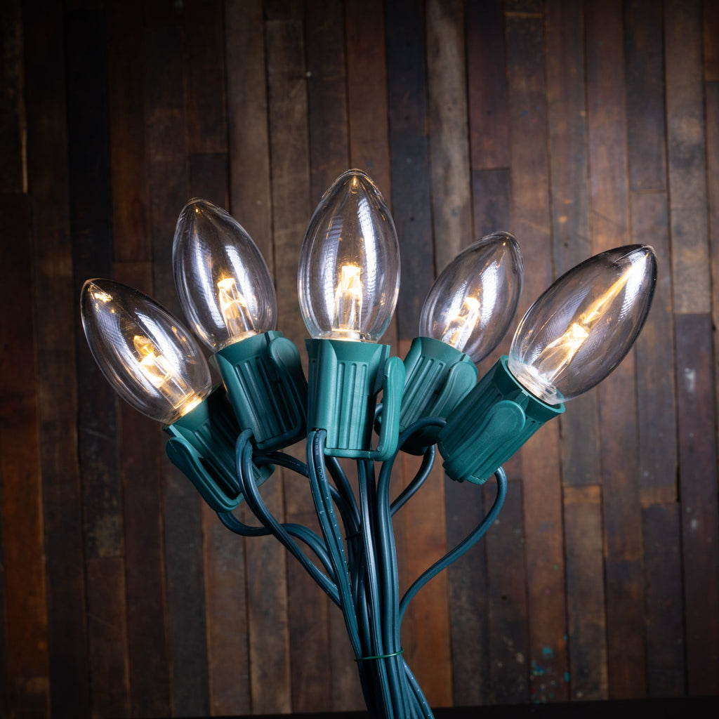 Weihnachtslichtbirne und Draht Set