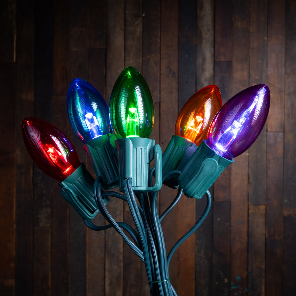 Weihnachtslichtbirne und Draht Set