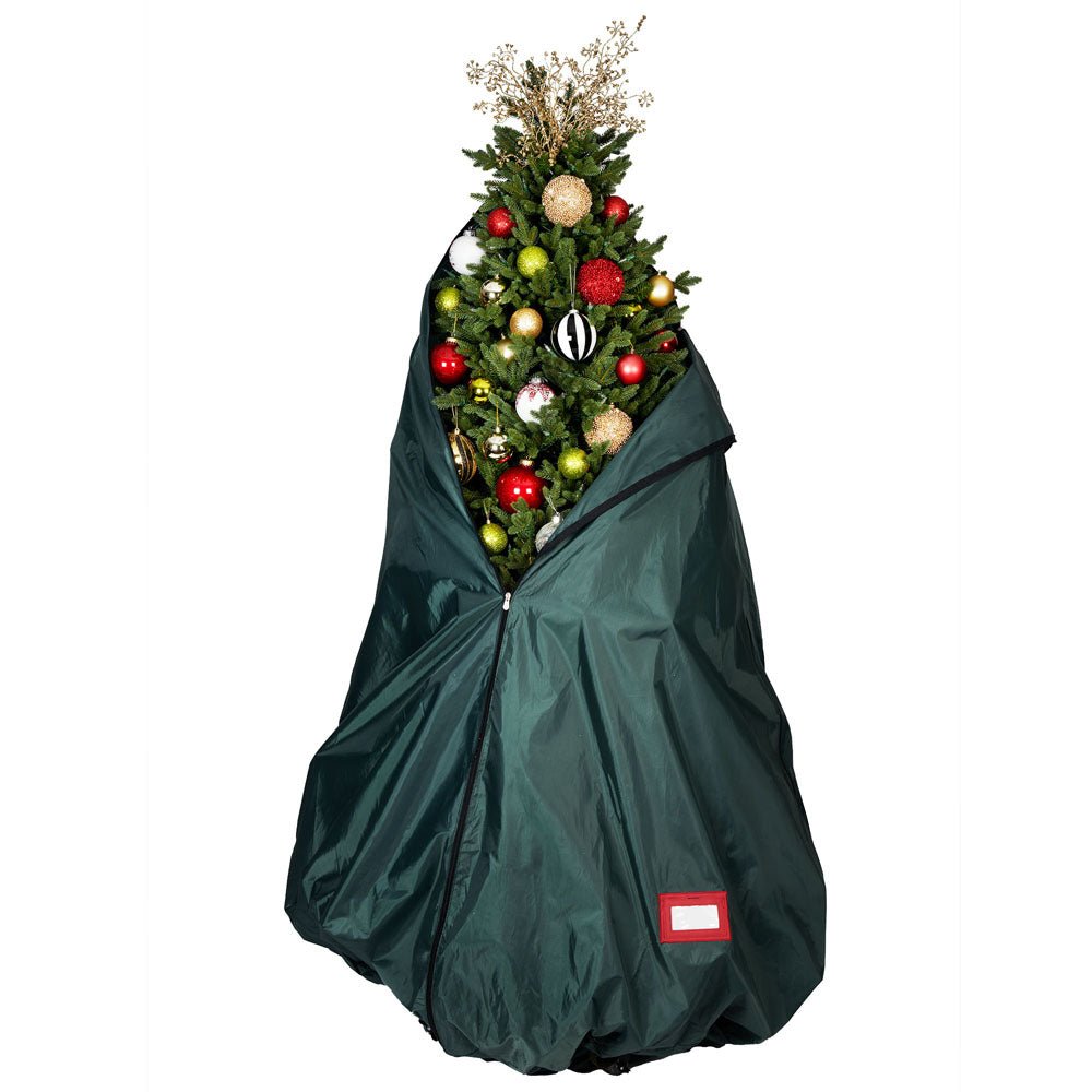 Dekorierte Upright Tree Storage Bag