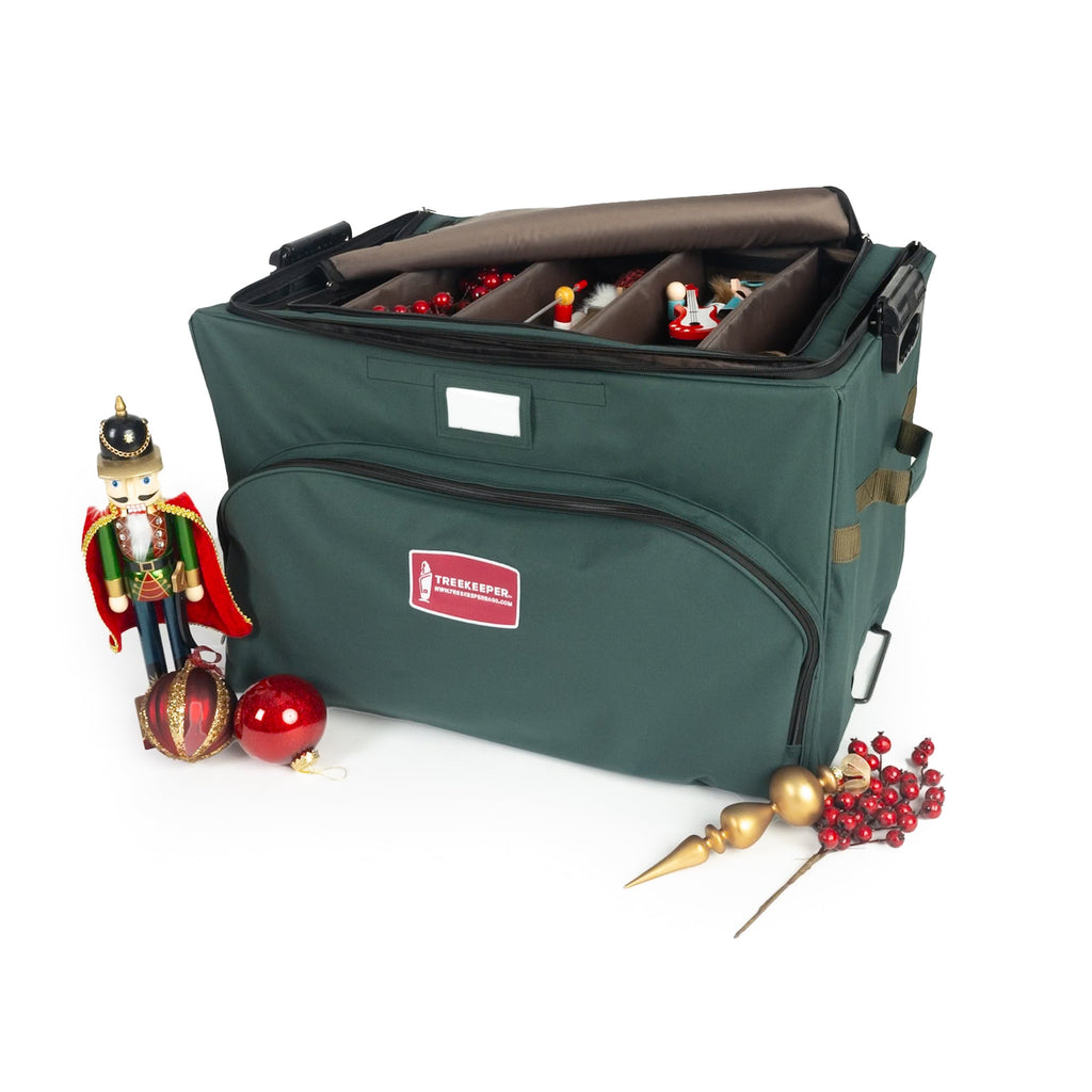 Große Ornament Aufbewahrungsbox mit Top Pocket