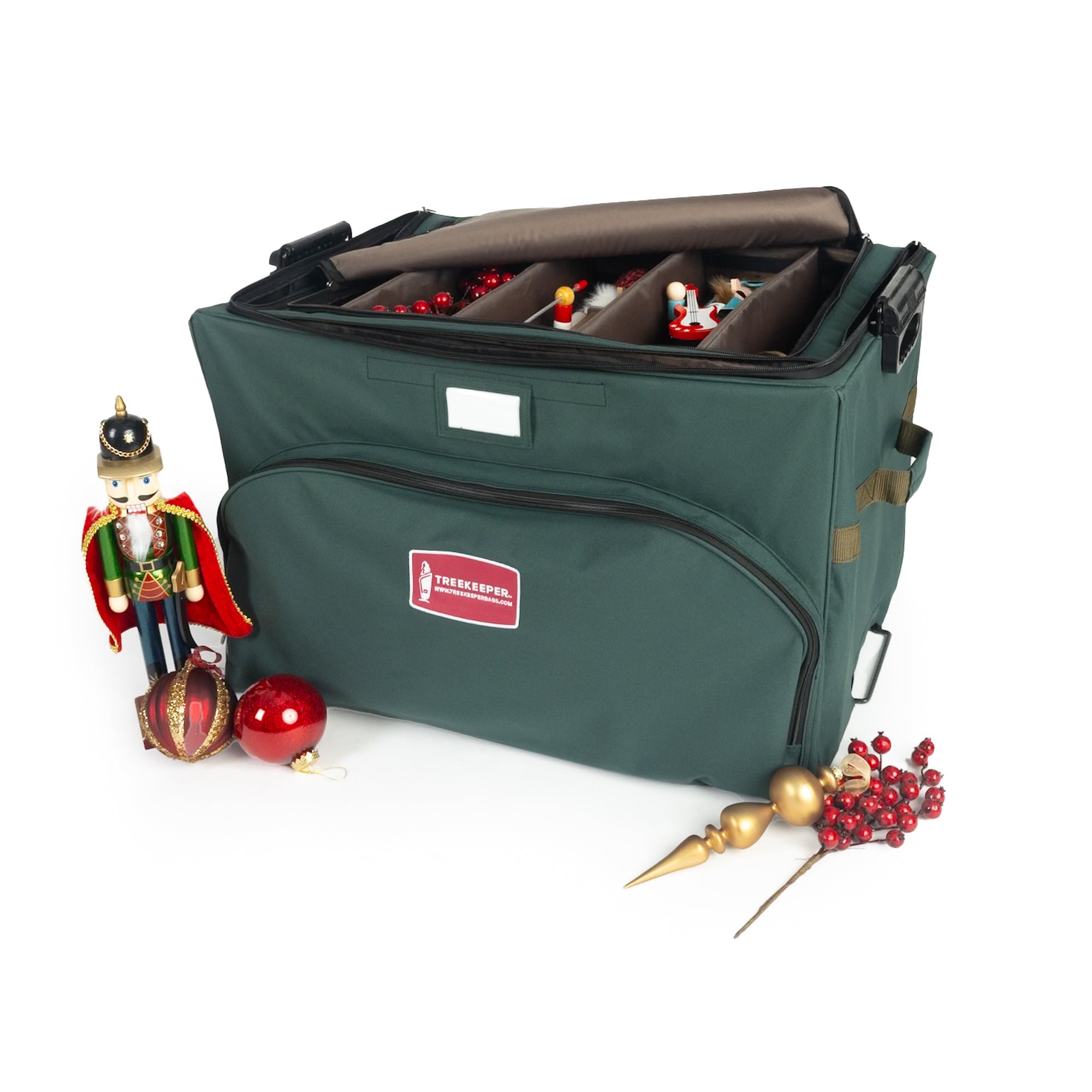 Große Ornament Aufbewahrungsbox mit Top Pocket