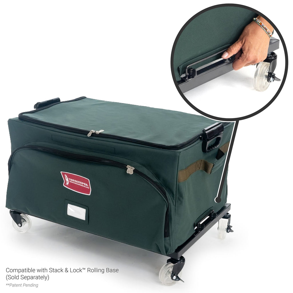 Verstellbare Ornament Aufbewahrungsbox mit Trays - hält 48 Ornamente
