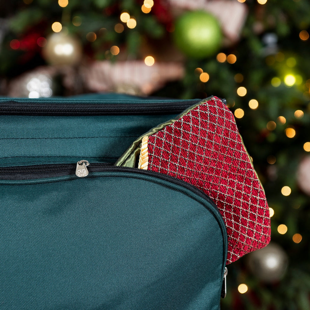 Verstellbare Ornament Aufbewahrungsbox mit Trays - hält 48 Ornamente