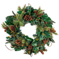 Magnolia Kranz mit Pinecones