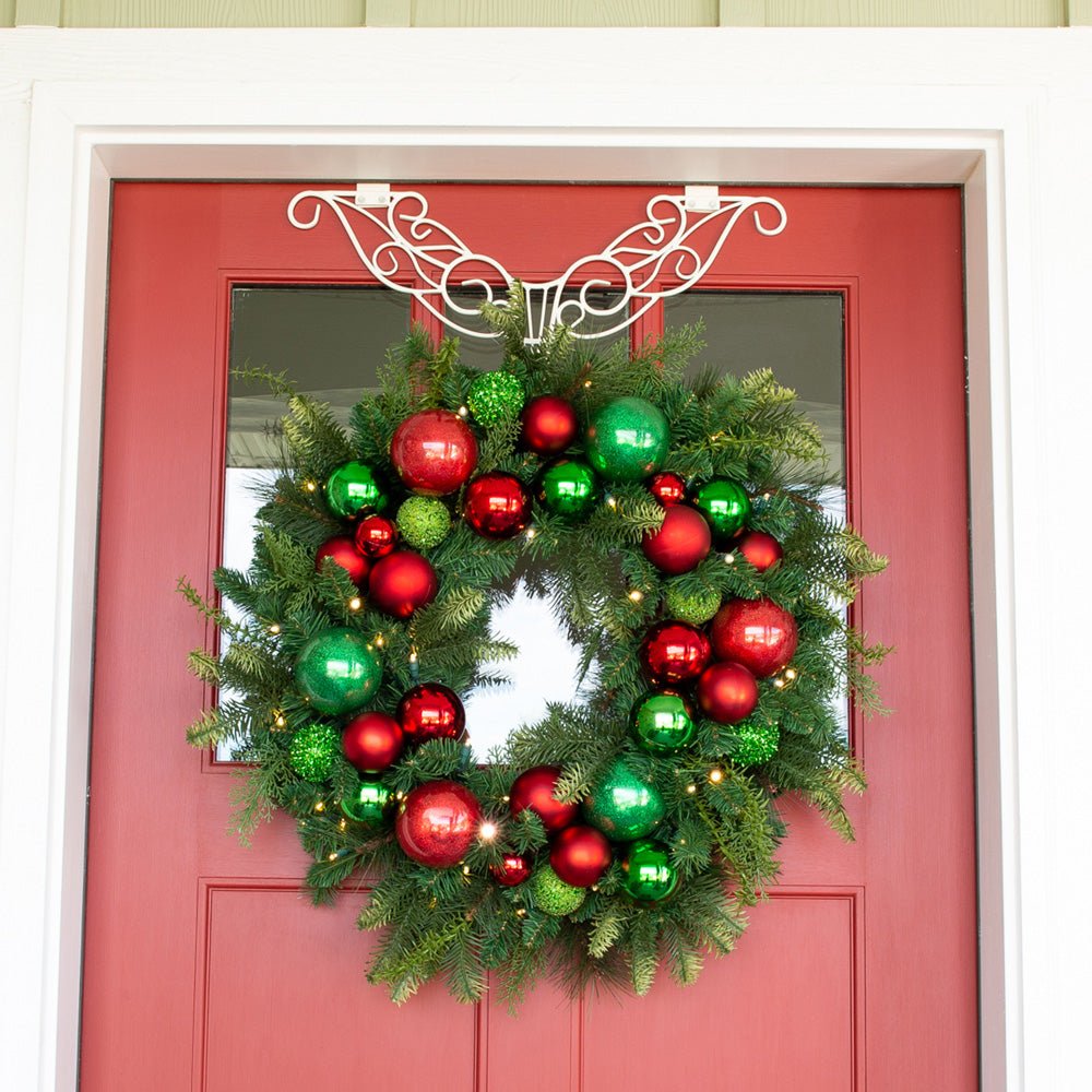 Weihnachts-Cheer Red & Green Wreath