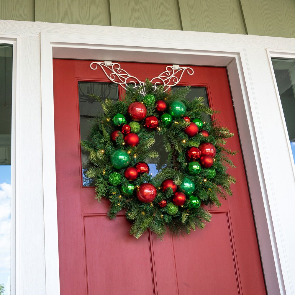 Weihnachts-Cheer Red & Green Wreath