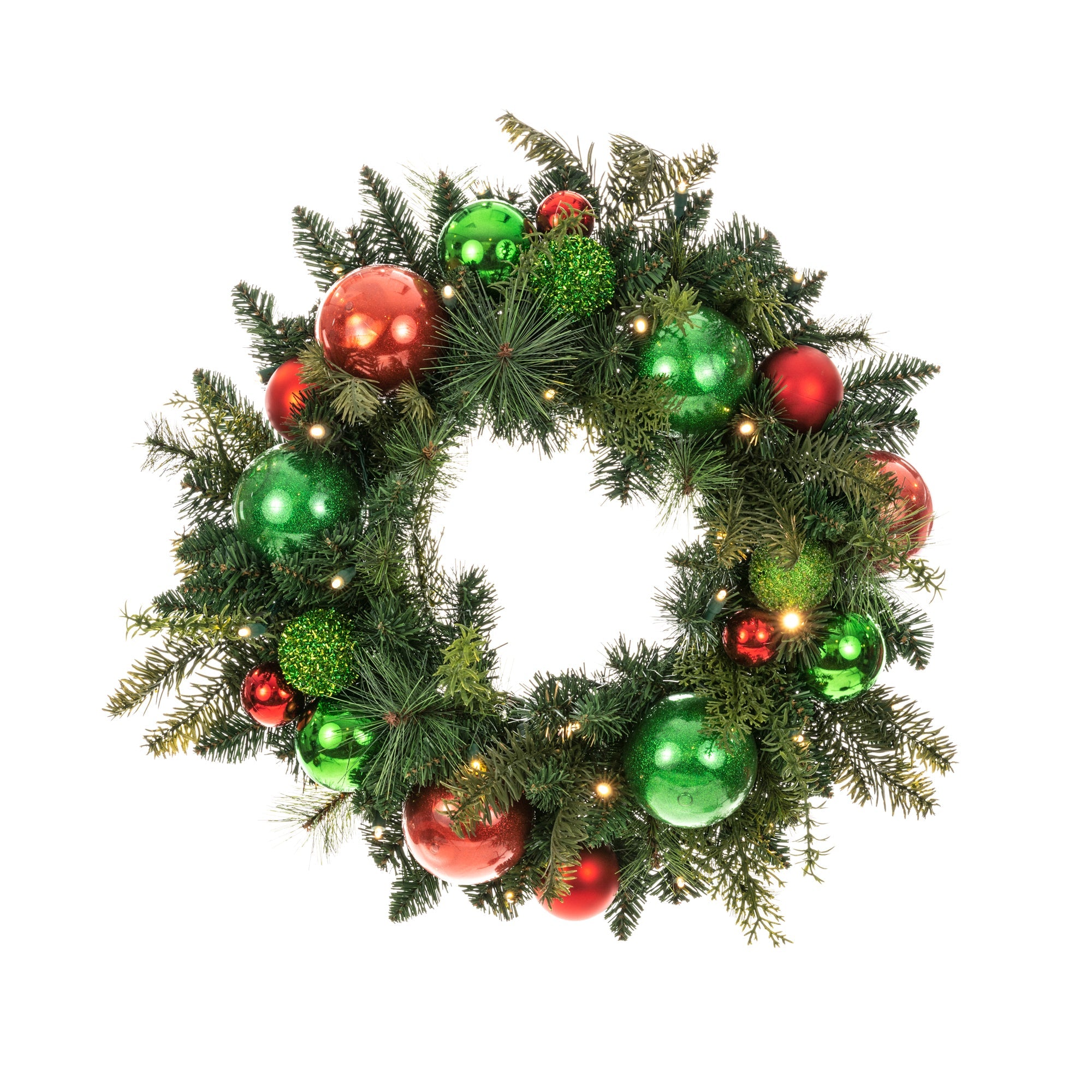 Weihnachts-Cheer Red & Green Wreath