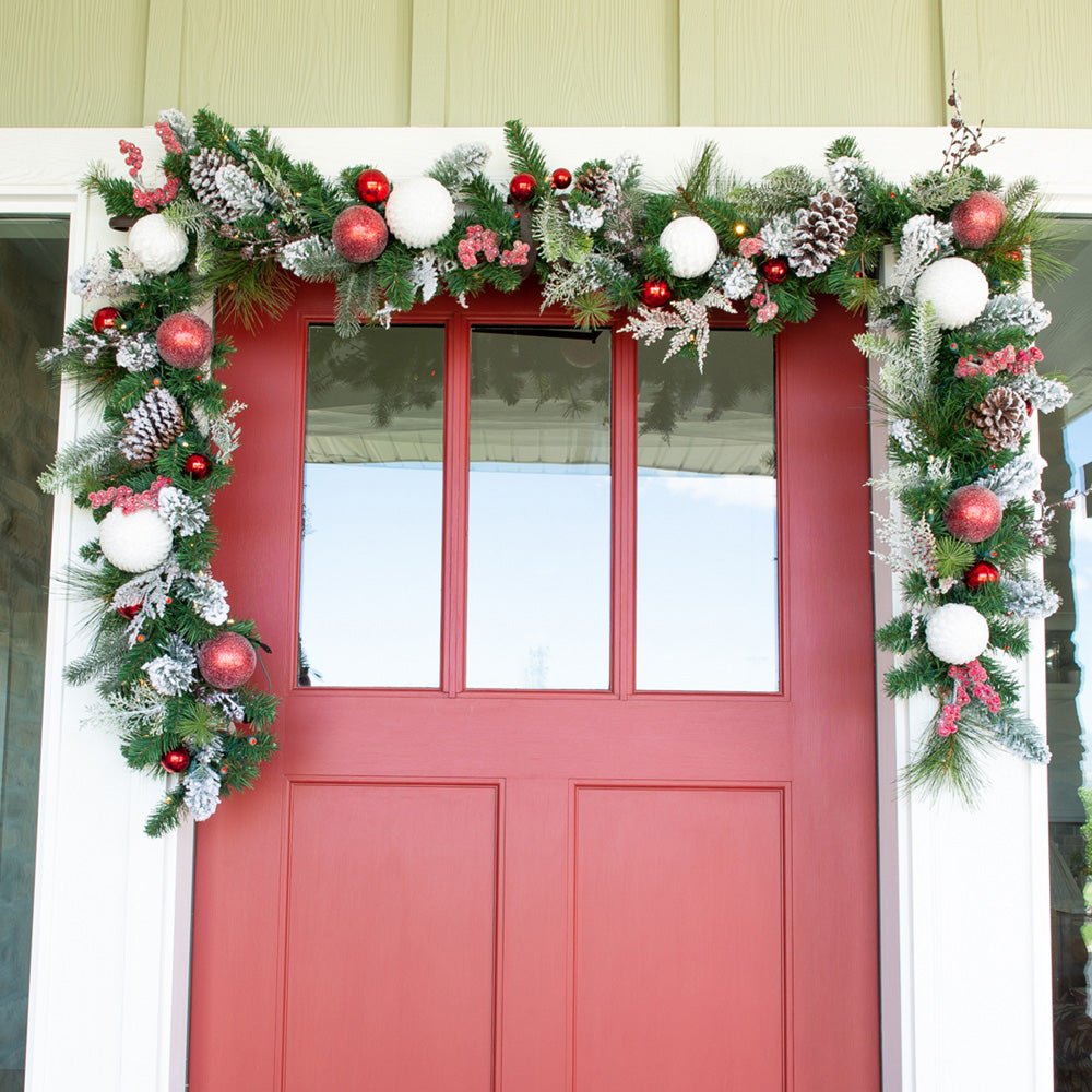 Frosted Wonderland Garland (9-Fuß)