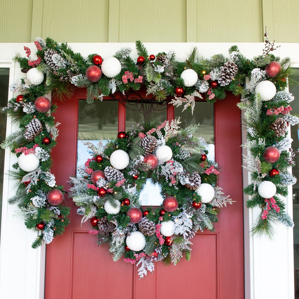Frosted Wonderland Garland (9-Fuß)