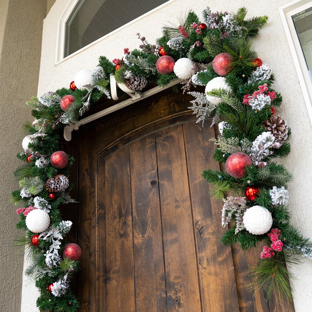 Frosted Wonderland Garland (9-Fuß)