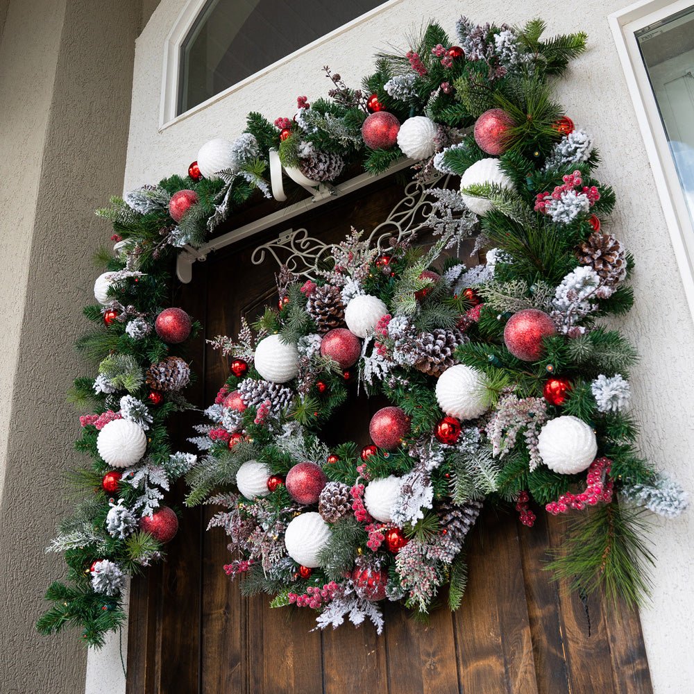 Frosted Wonderland Garland (9-Fuß)