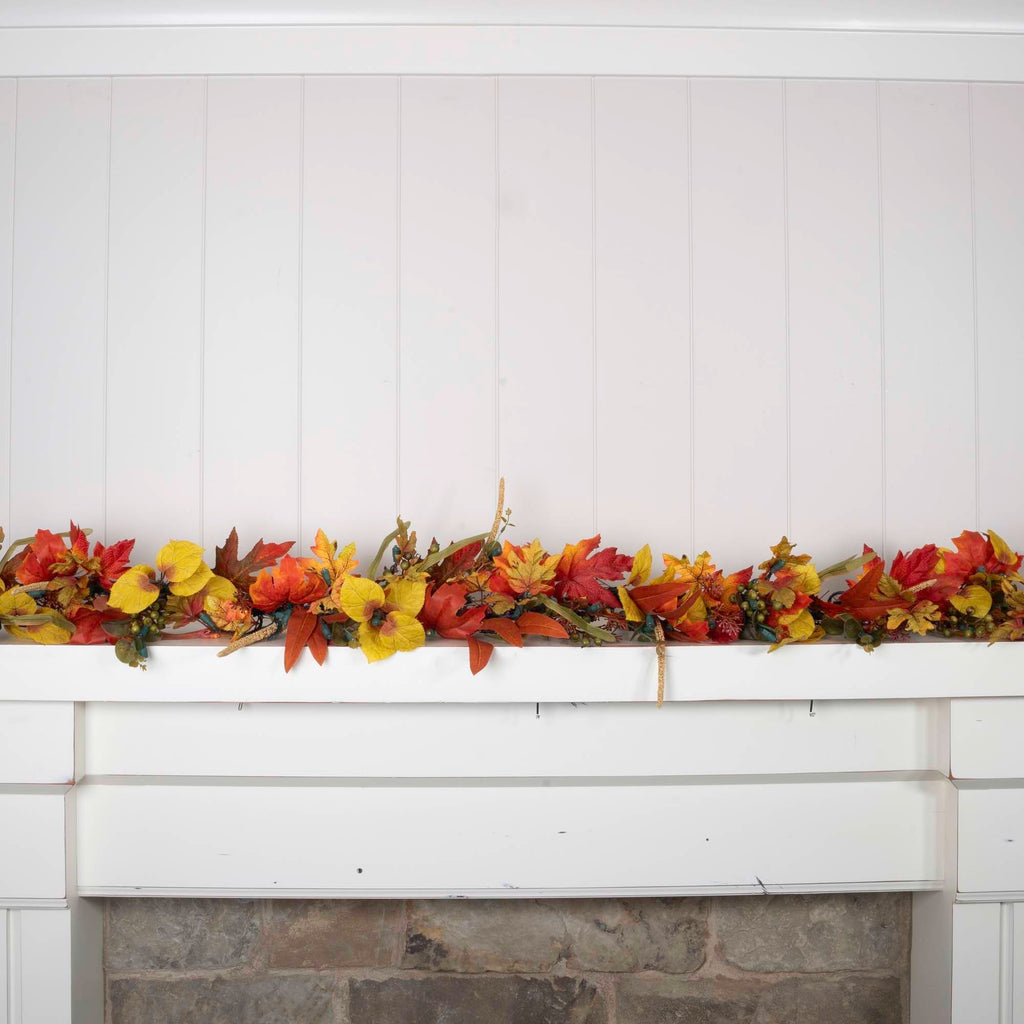 Fall Harvest Leaf Garland
