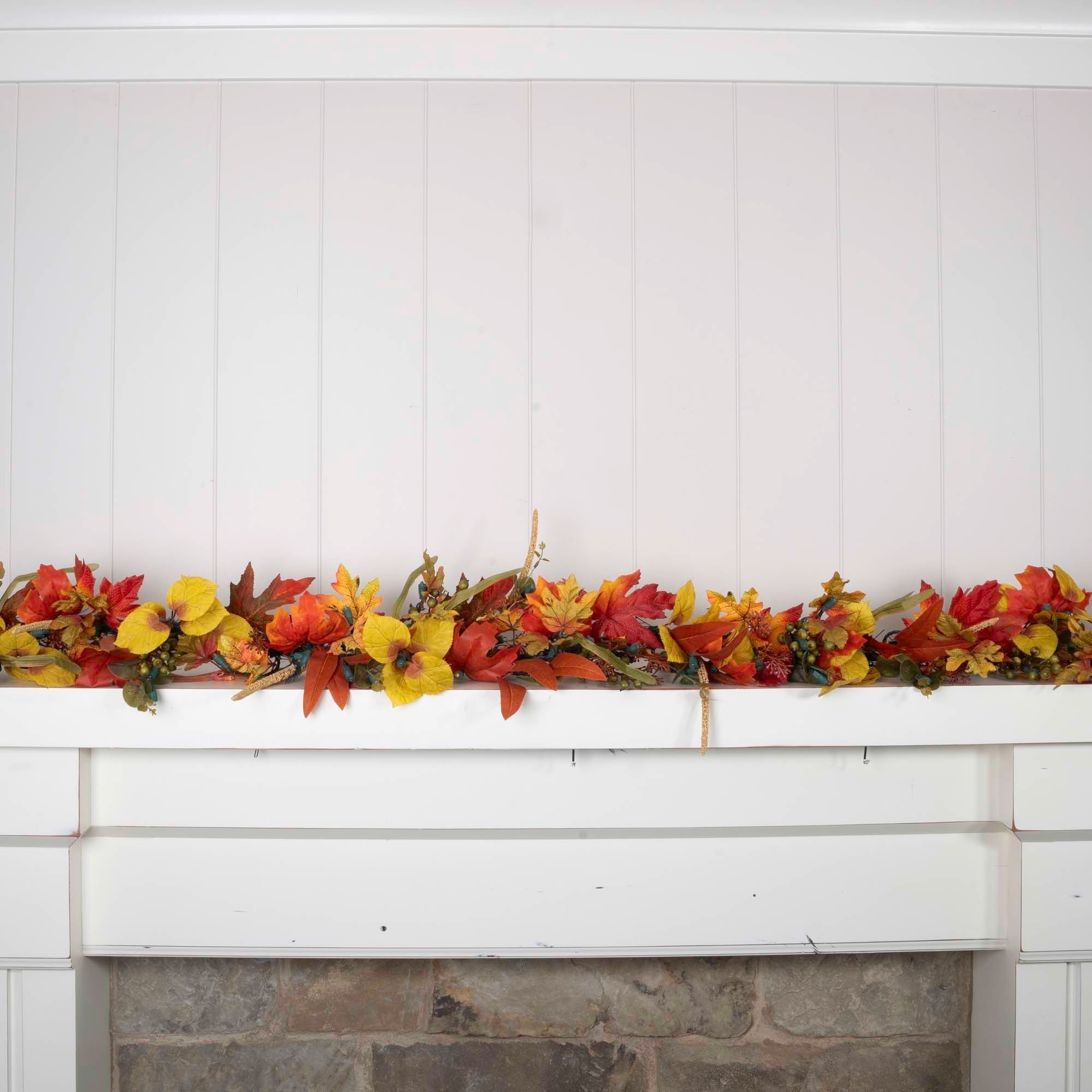 Fall Harvest Leaf Garland