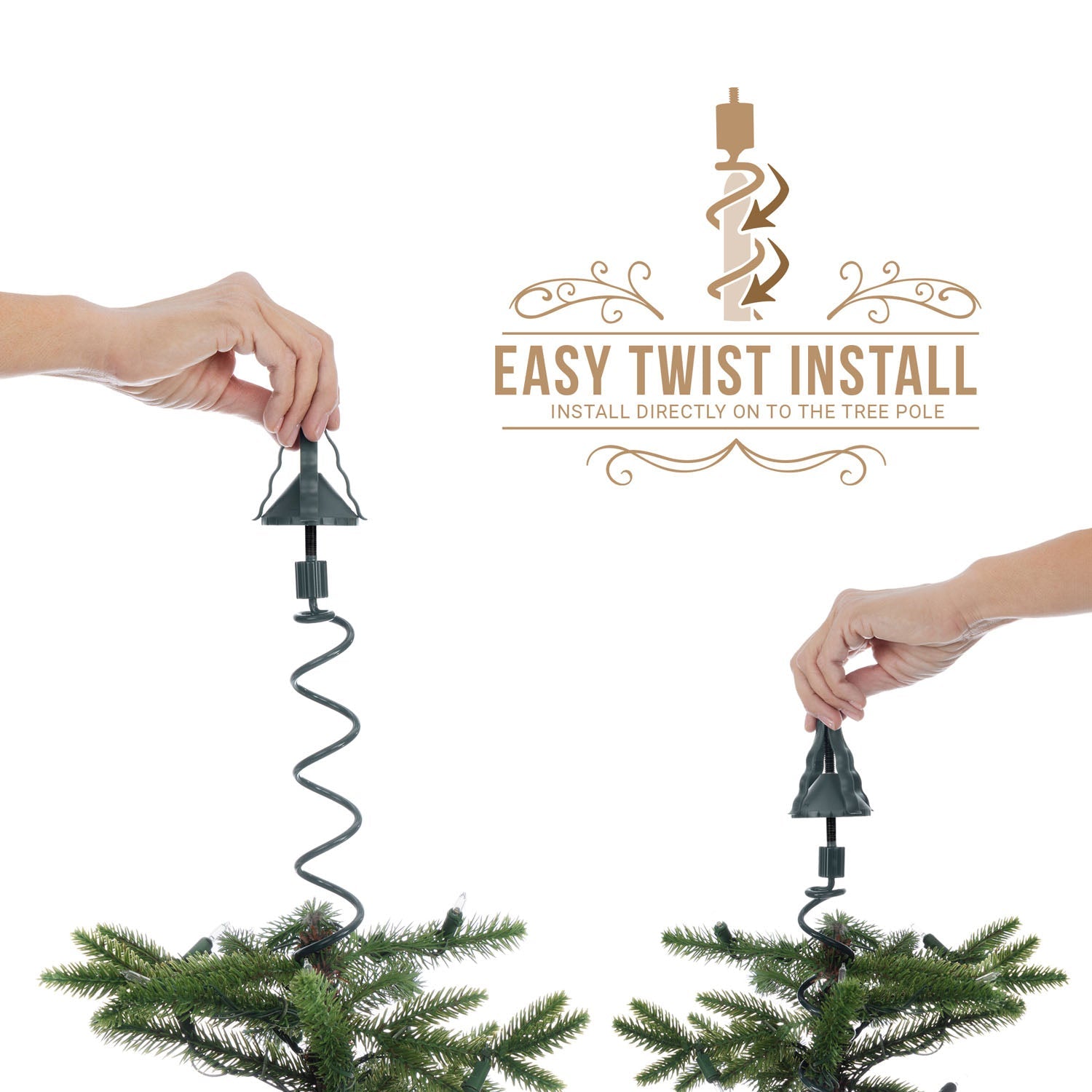 Weihnachtsbaum Topper Holder