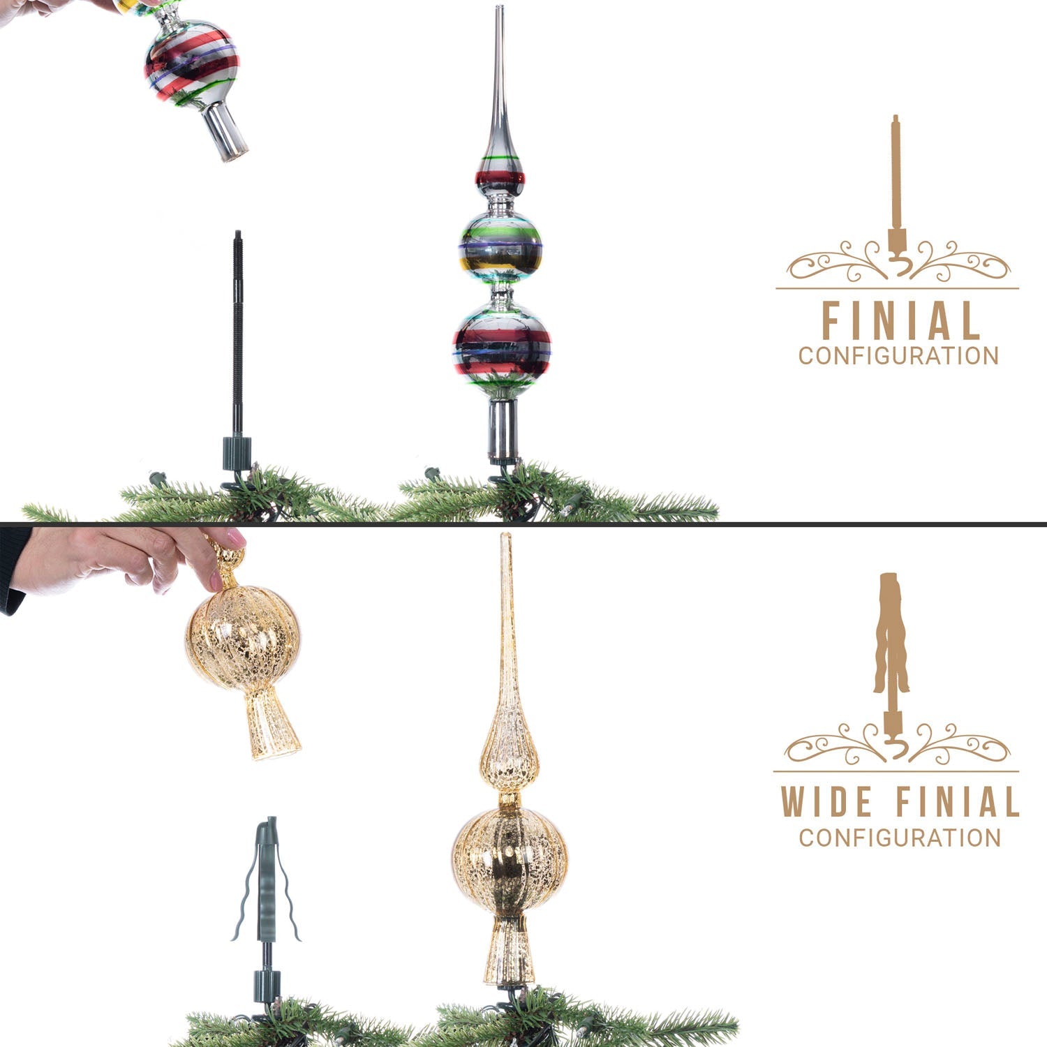 Weihnachtsbaum Topper Holder