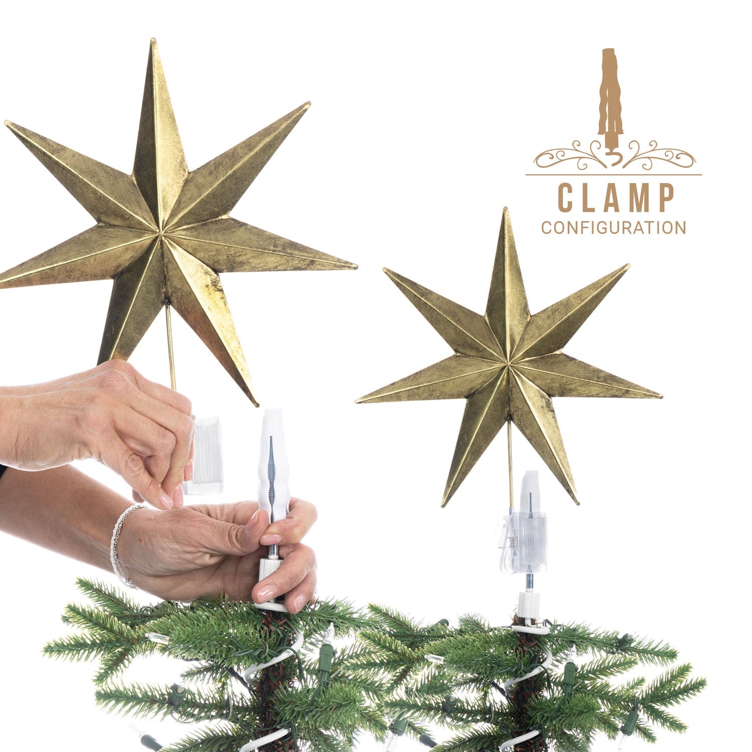 Weihnachtsbaum Topper Holder