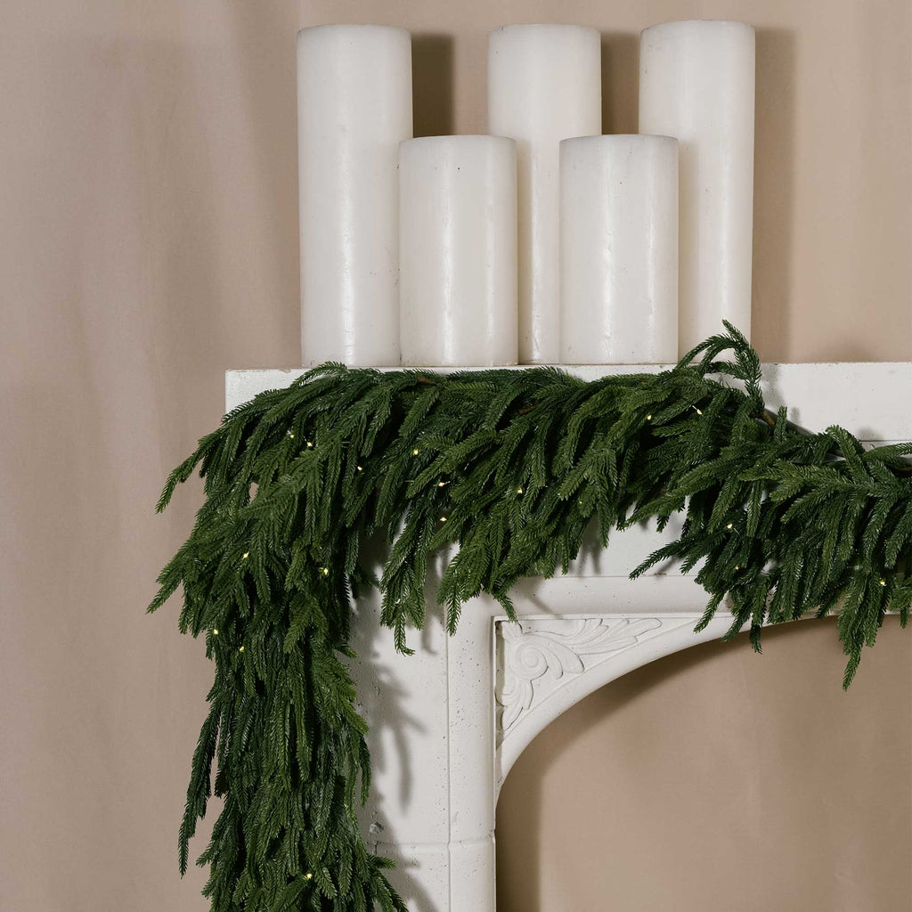 Norfolk Pre-Lit LED Garland