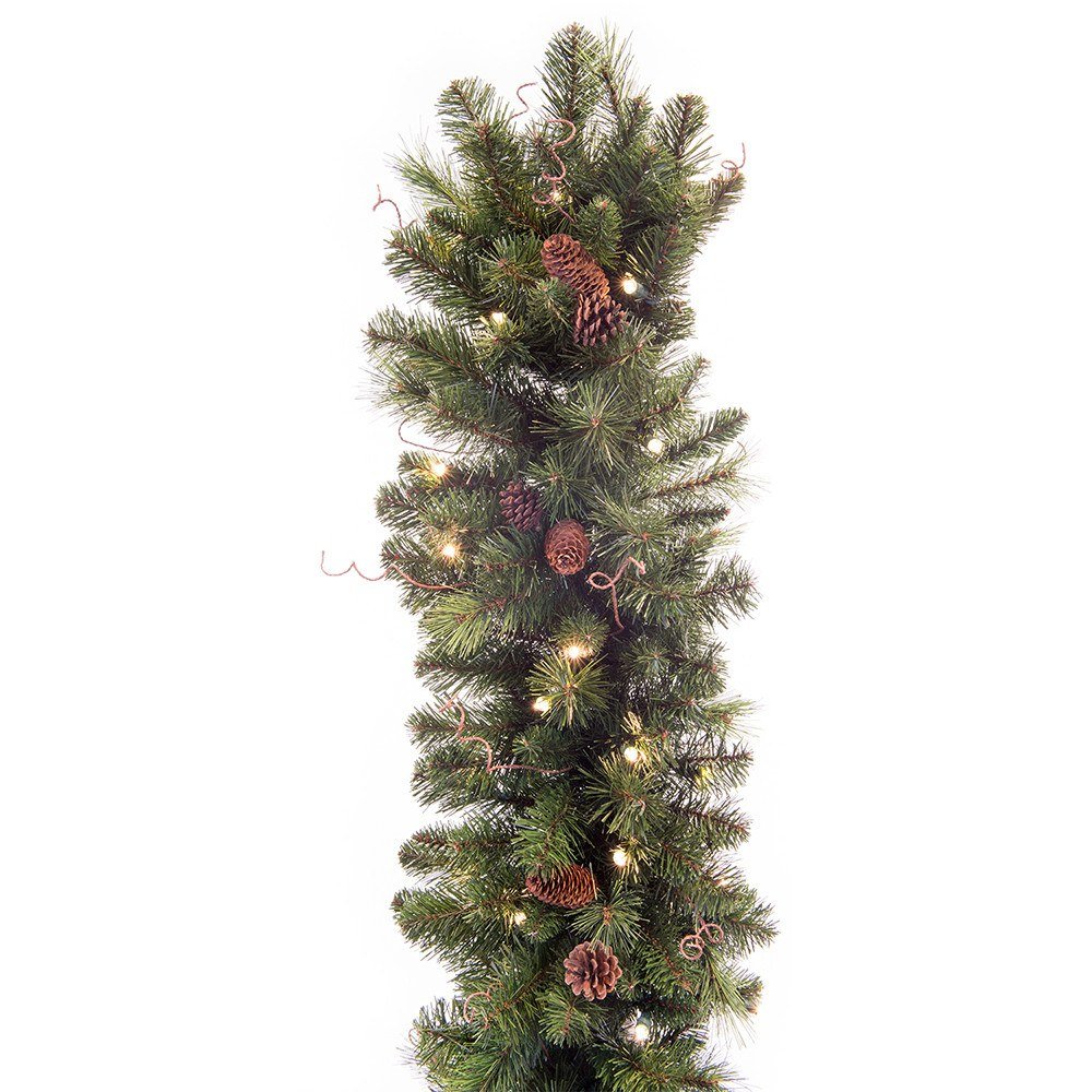 Black Forest LED Garland - 9 Fuß