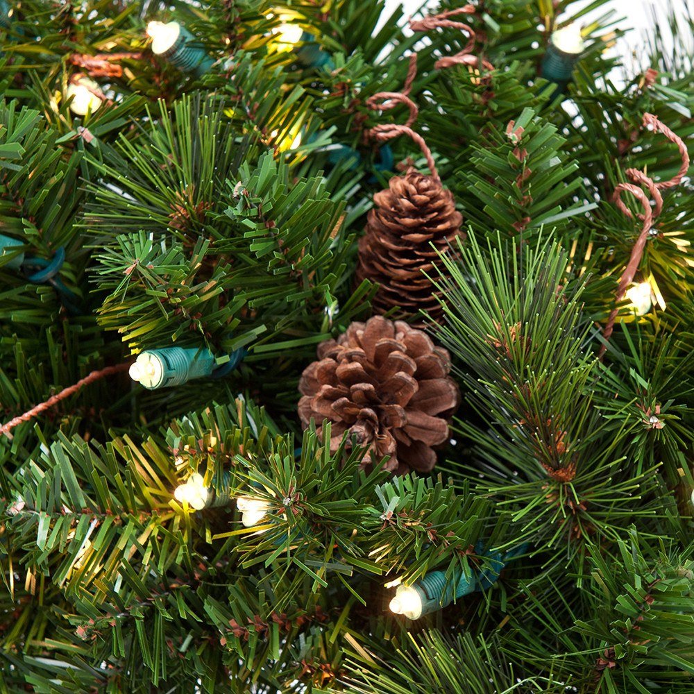 Black Forest LED Garland - 9 Fuß
