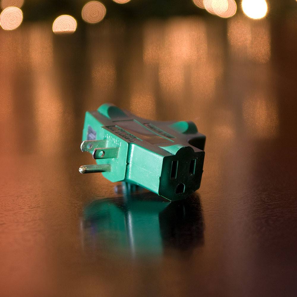 Triple Tap-Plug Adapter
